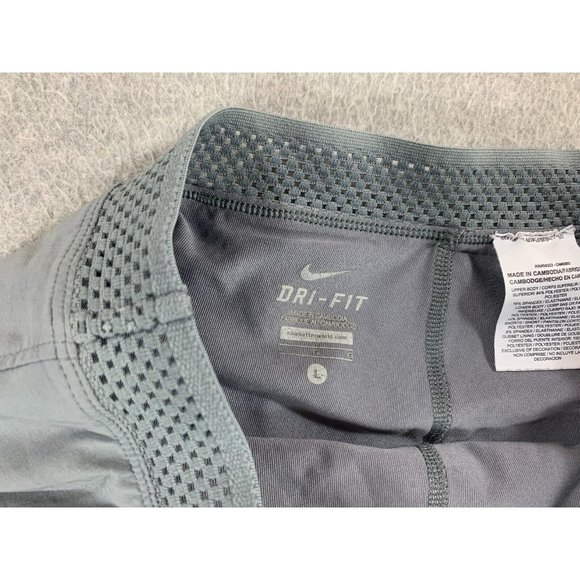 Nike Dri Fit Compression Lined Running Training Skirt (Women's Large) Gray - Picture 4 of 11